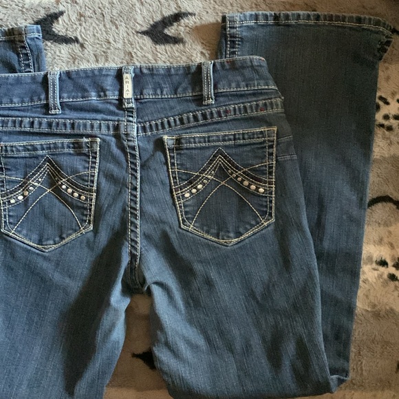 Ariat Real Denim Bootcut Jeans — 32S - Picture 4 of 12